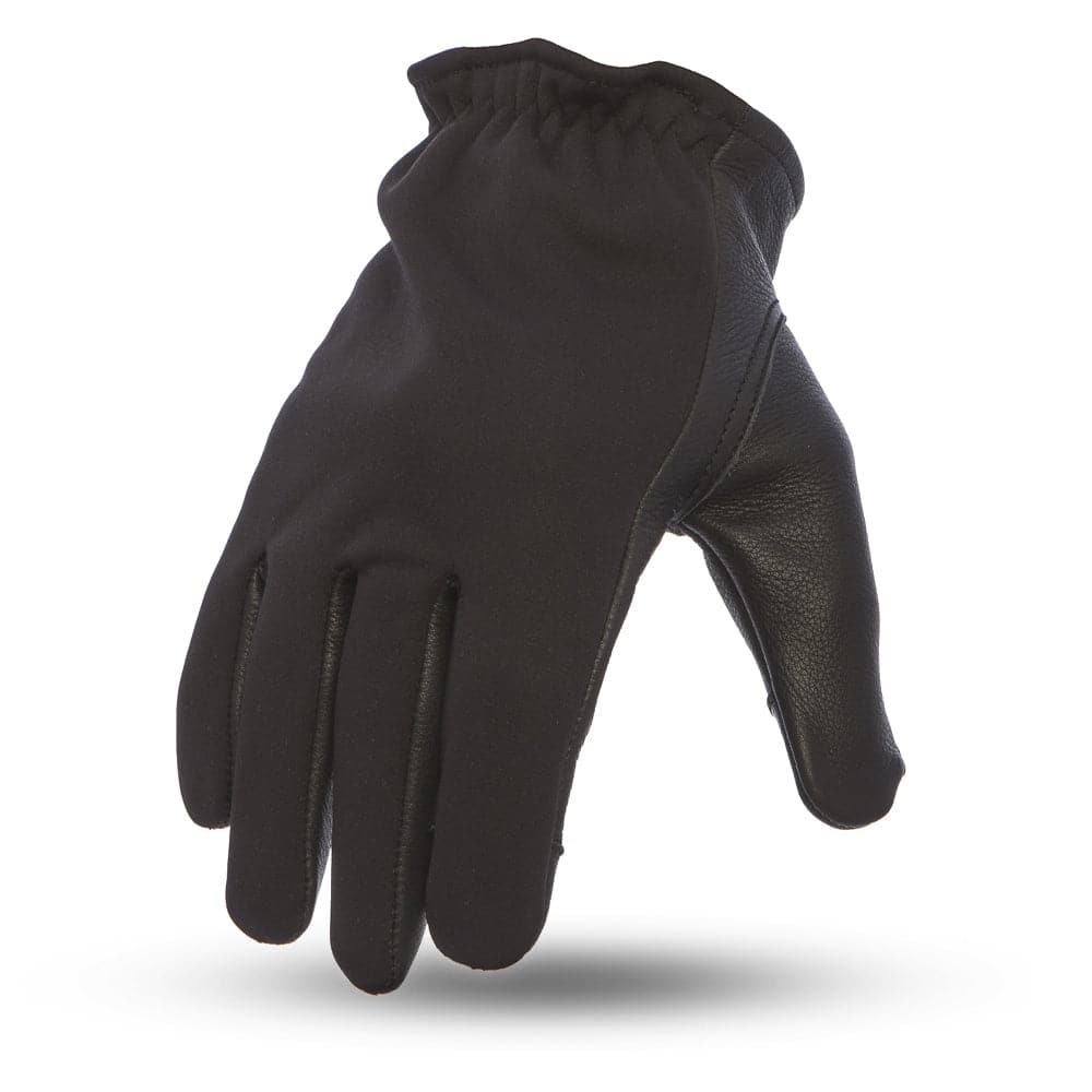 2 Tone Roper Men's Motorcycle Leather Gloves - Image 2