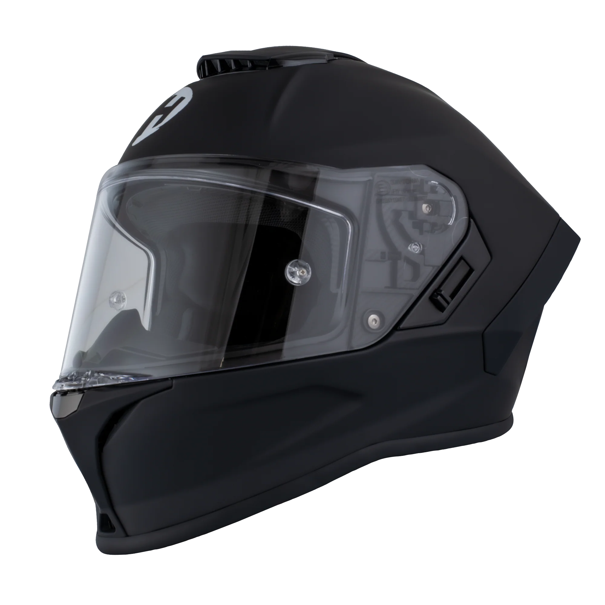 D.O.T. & ECE Daytona Viper- Dull Black