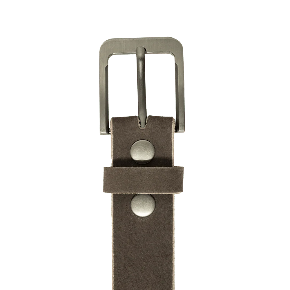 Dark Brown Nubuck Belt - Image 3