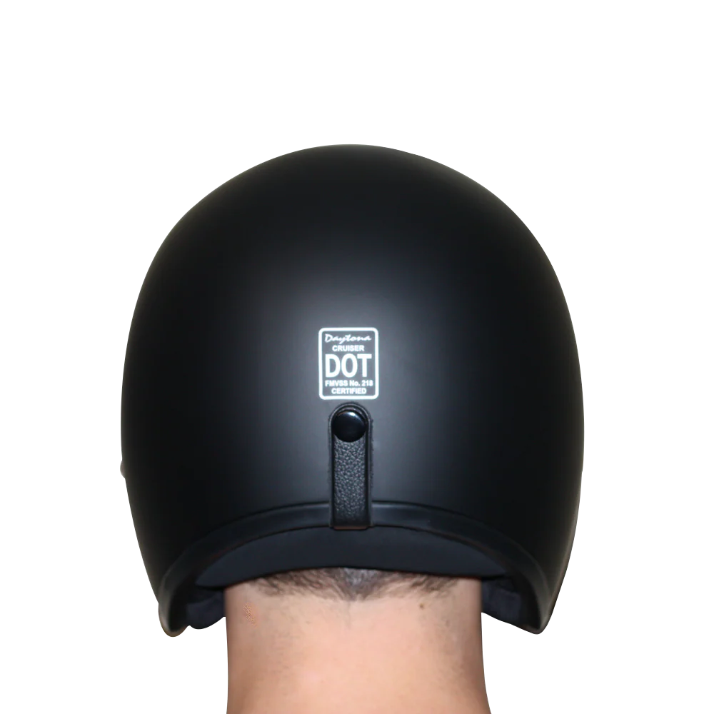 DOT Approved Daytona Cruiser Open Face Motorcycle Helmet - Men, Women & Youth - With Visor & Graphics - W/ Graffiti - Image 7