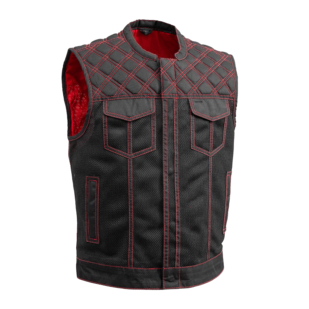 Downside Moto Mesh Men's Motorcycle Vest - Image 11