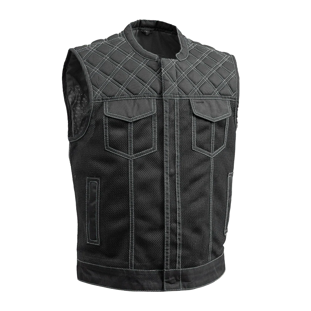 Downside Moto Mesh Men's Motorcycle Vest - Image 6