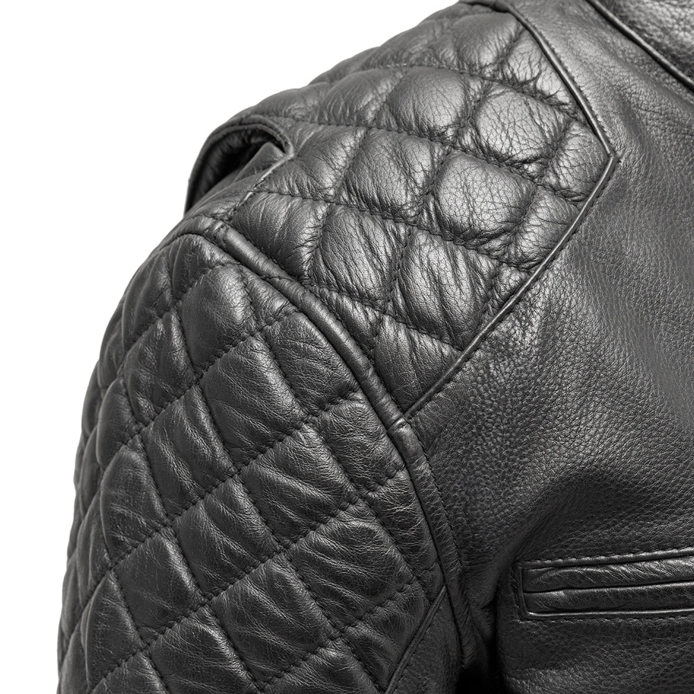 Grand Prix - Men's Leather Motorcycle Jacket - Image 4