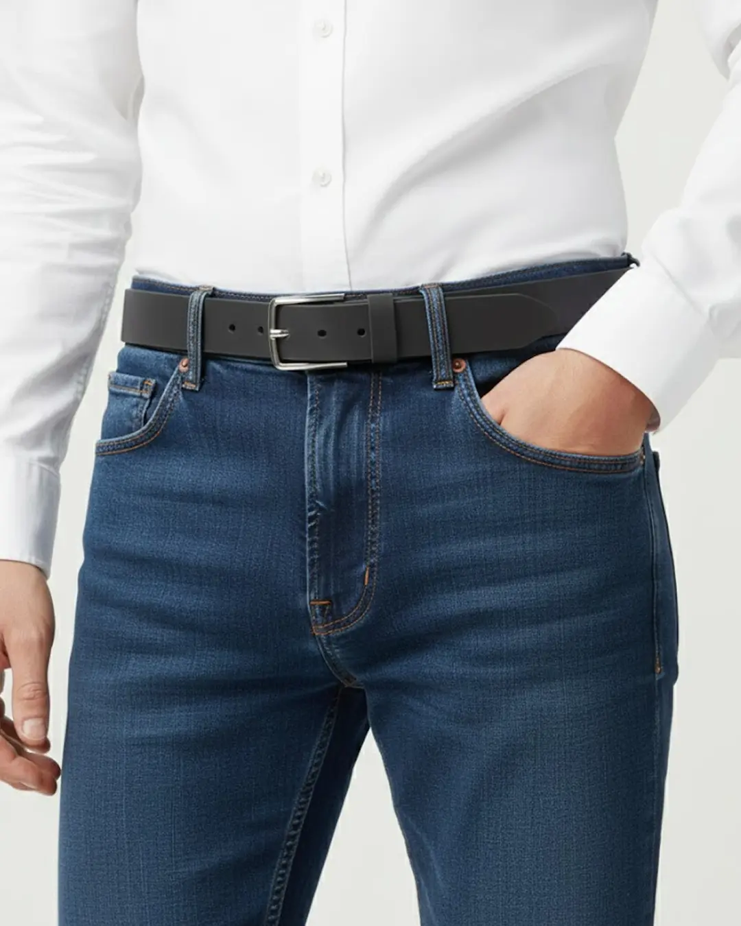 Gunmetal Nubuck Belt - Image 5