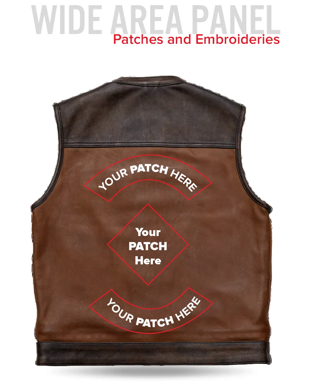 Gunner Men's Leather Motorcycle Vest (Limited Edition) - Image 6