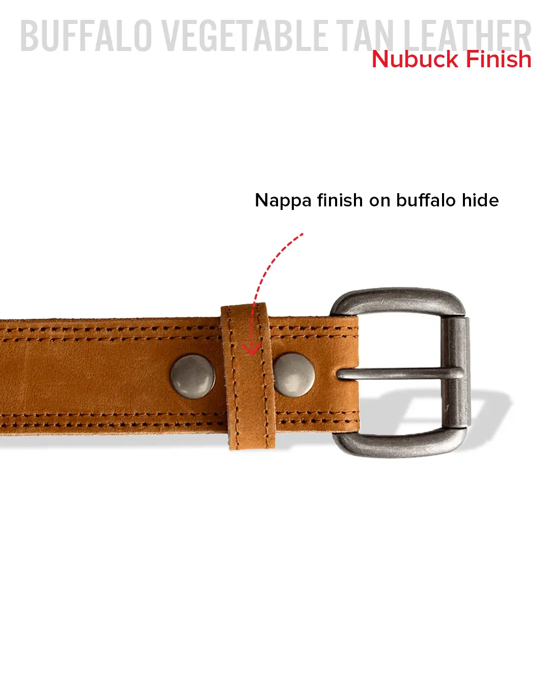 Heritage Russet  Belt - Image 4