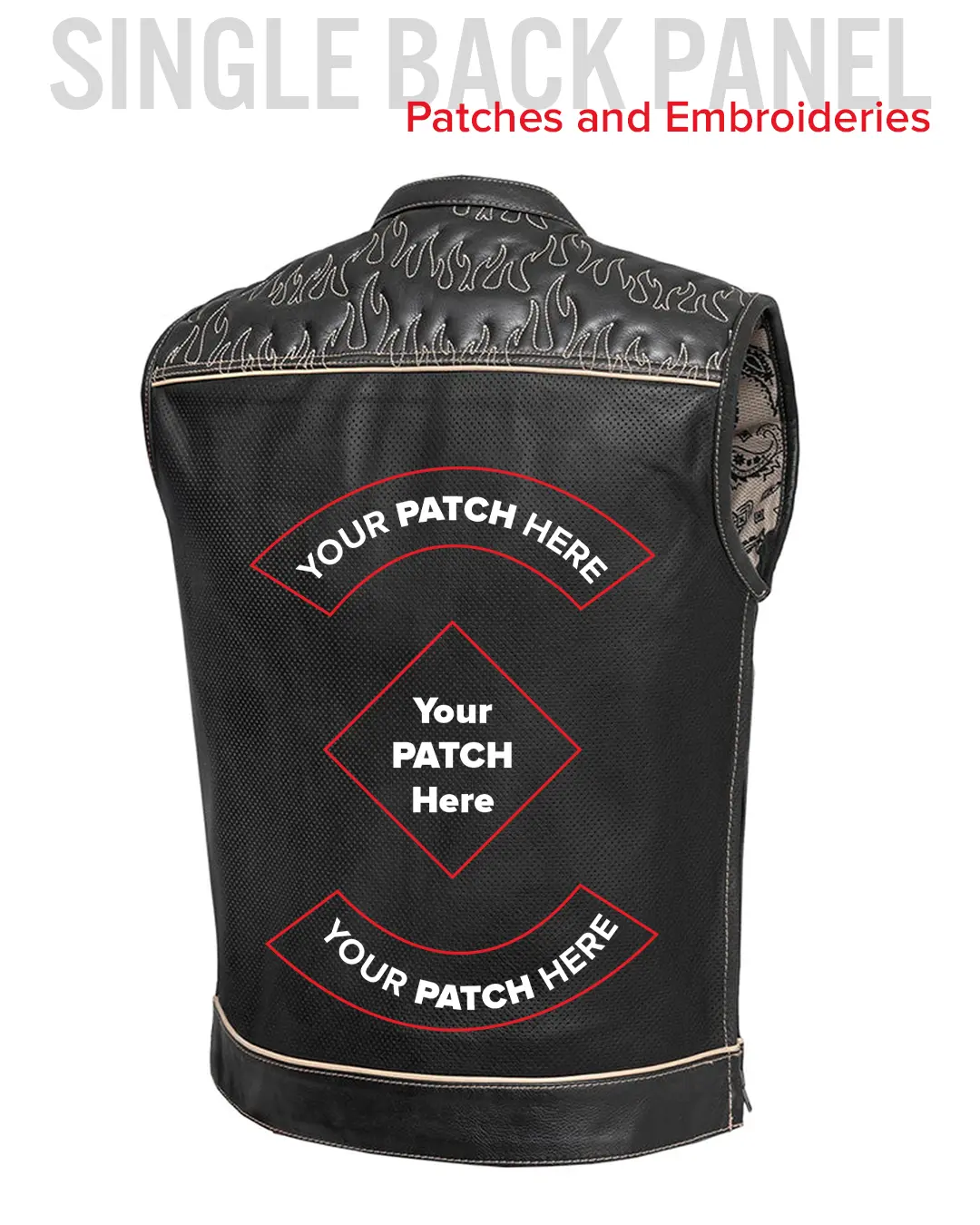 Inferno Rogue Men's Leather Vest (Limited Edition) - Image 10