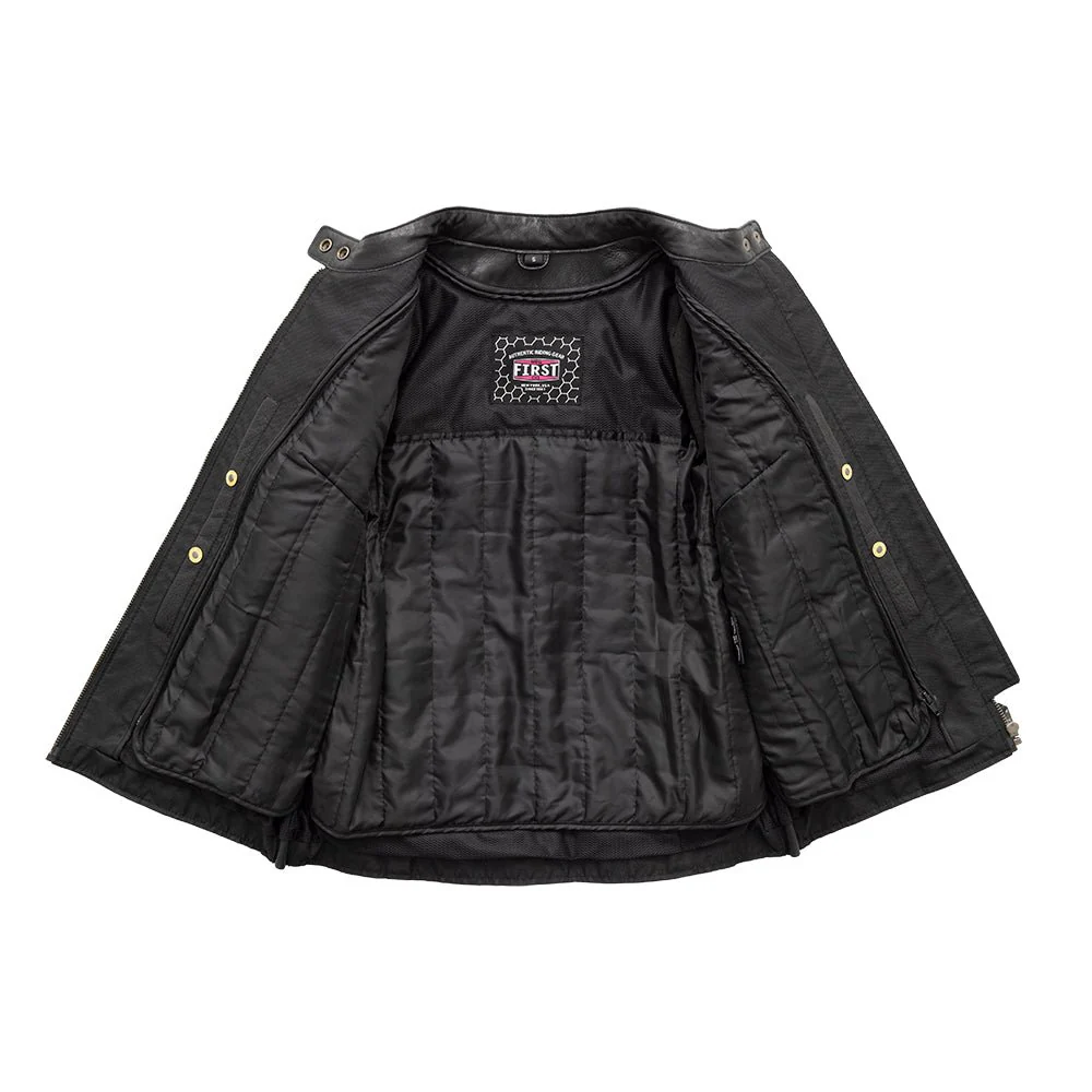 Jewel - Women's Motorcycle Leather Jacket - Image 6