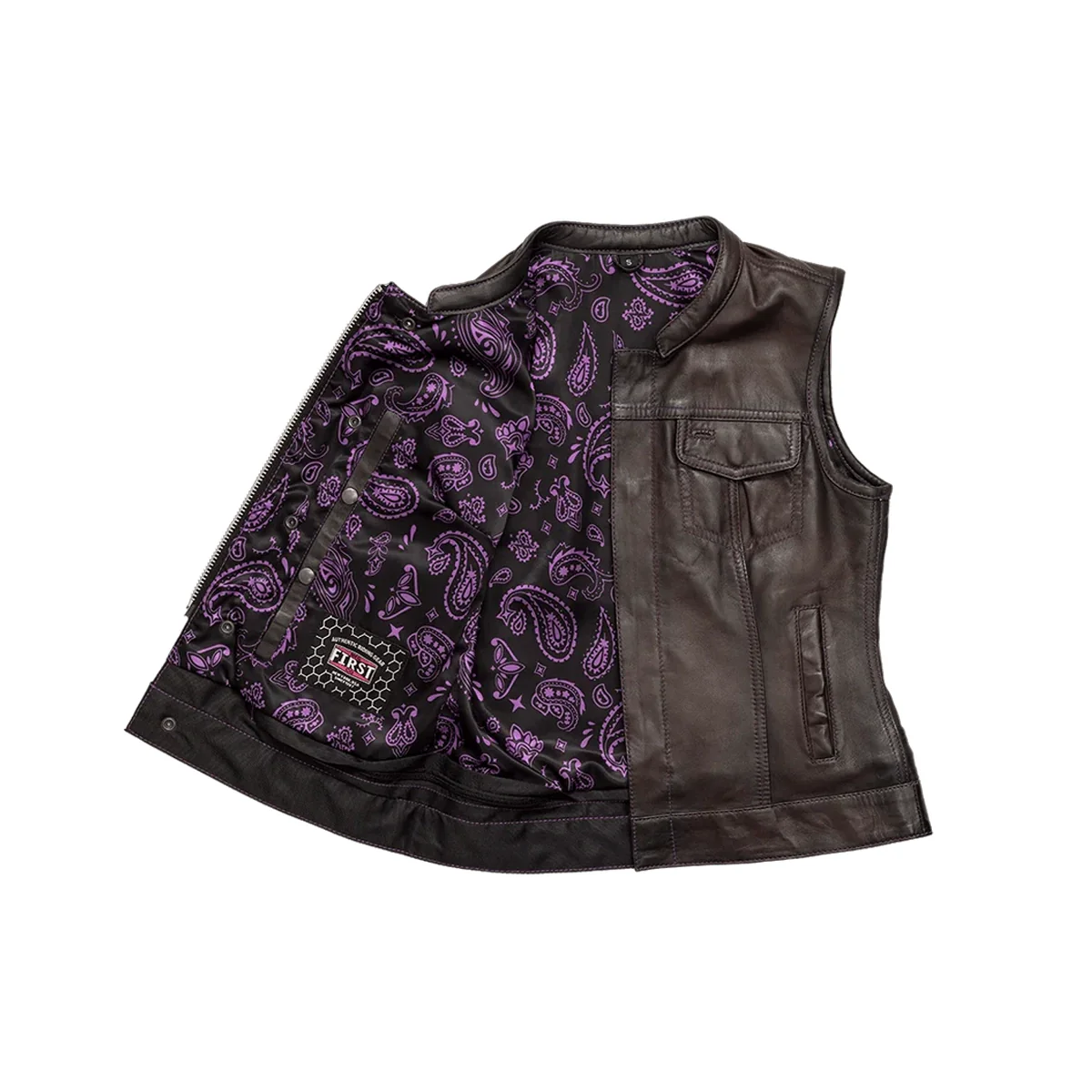 Keystone Women’s Motorcycle Vest Limited Edition - Image 3