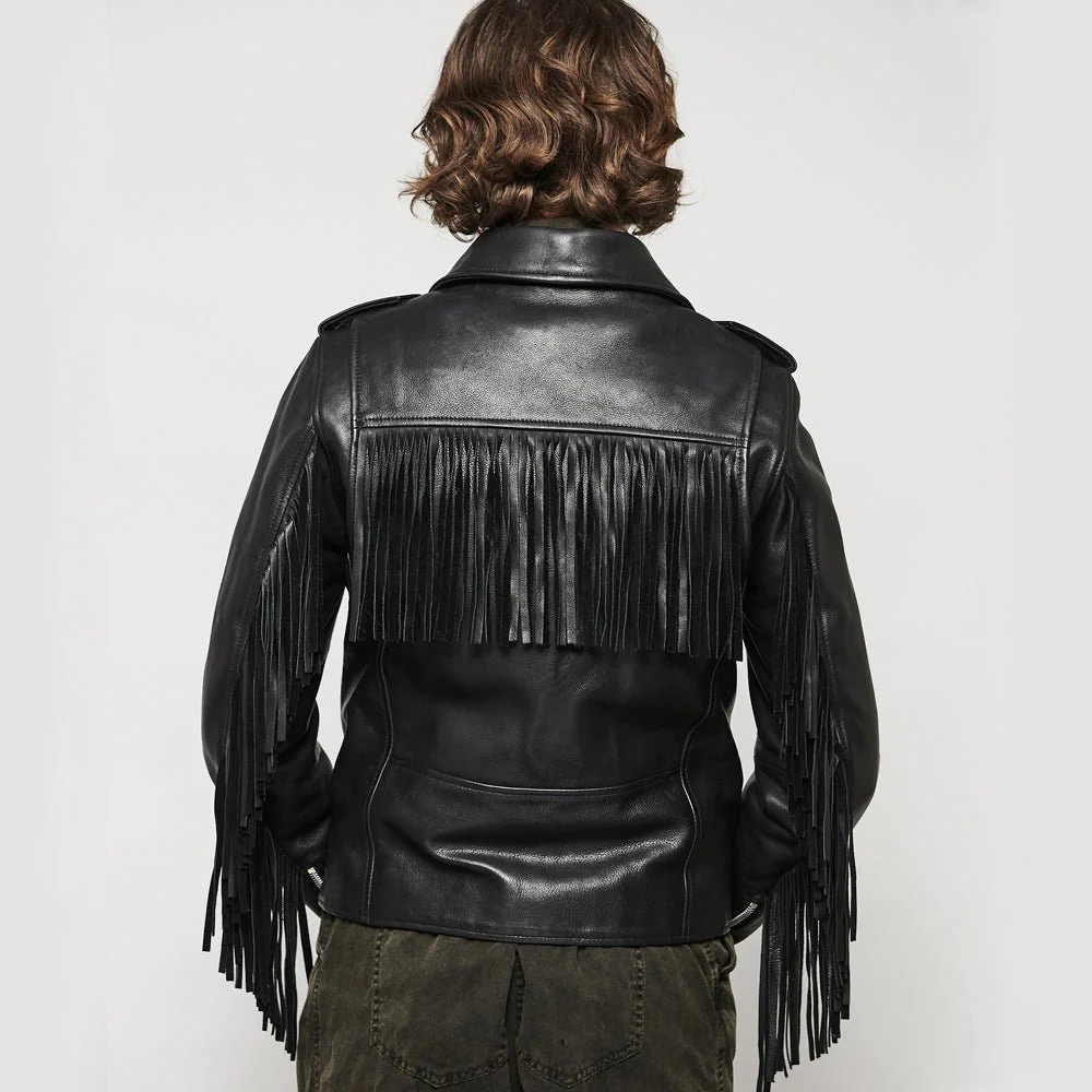 Lesley - Women's Motorcycle Leather Jacket - BHBR - Image 4