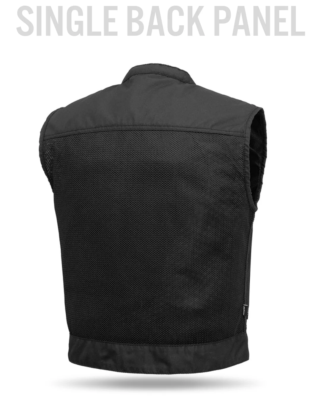 Lowrider Moto Mesh Men's Motorcycle Vest - Image 46