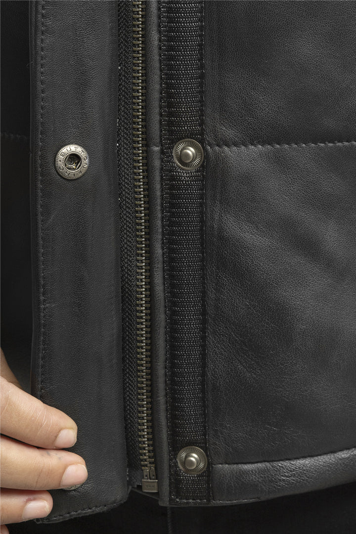 Melysa Leather Jacket - Image 9