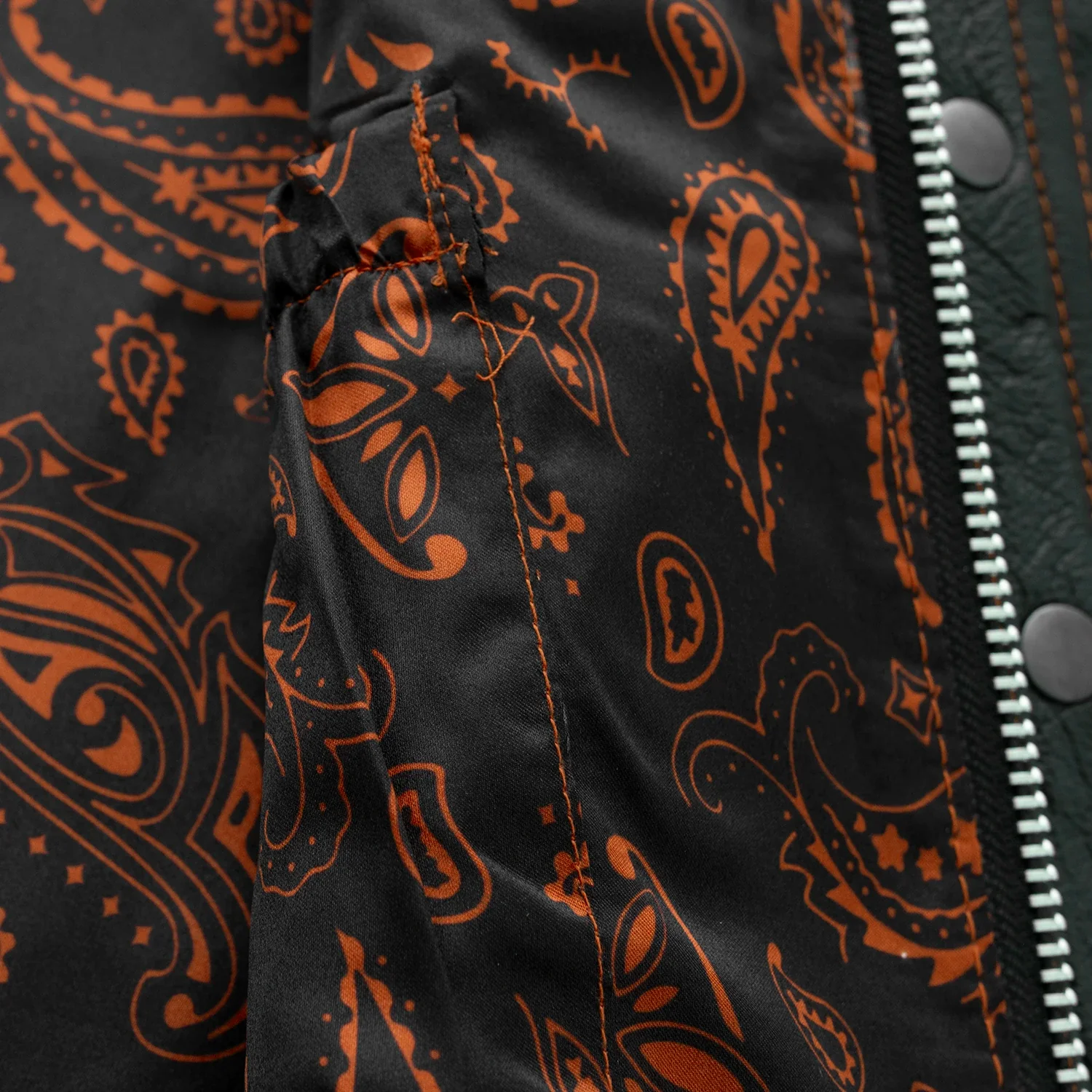 Upside Men's Club Style Leather Vest - Image 30