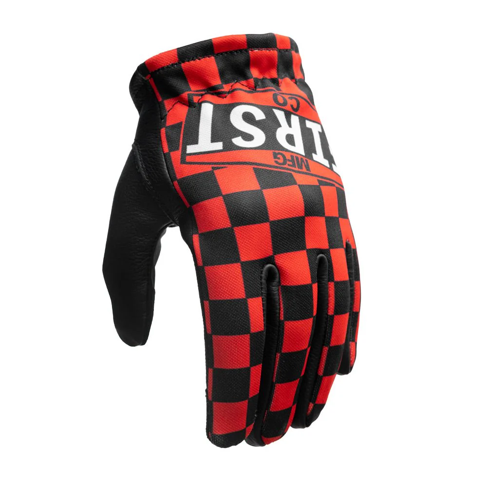 Clutch Men's Motorcycle Leather Gloves - Image 3