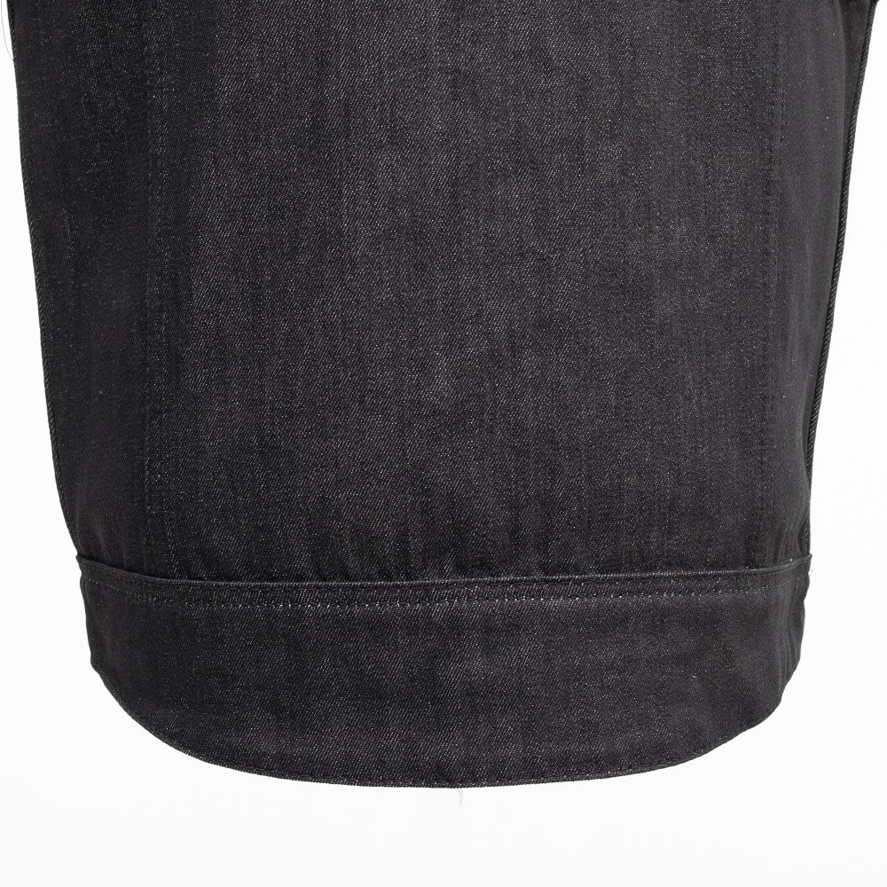 Murdock - Men's Motorcycle Denim Vest - Image 3