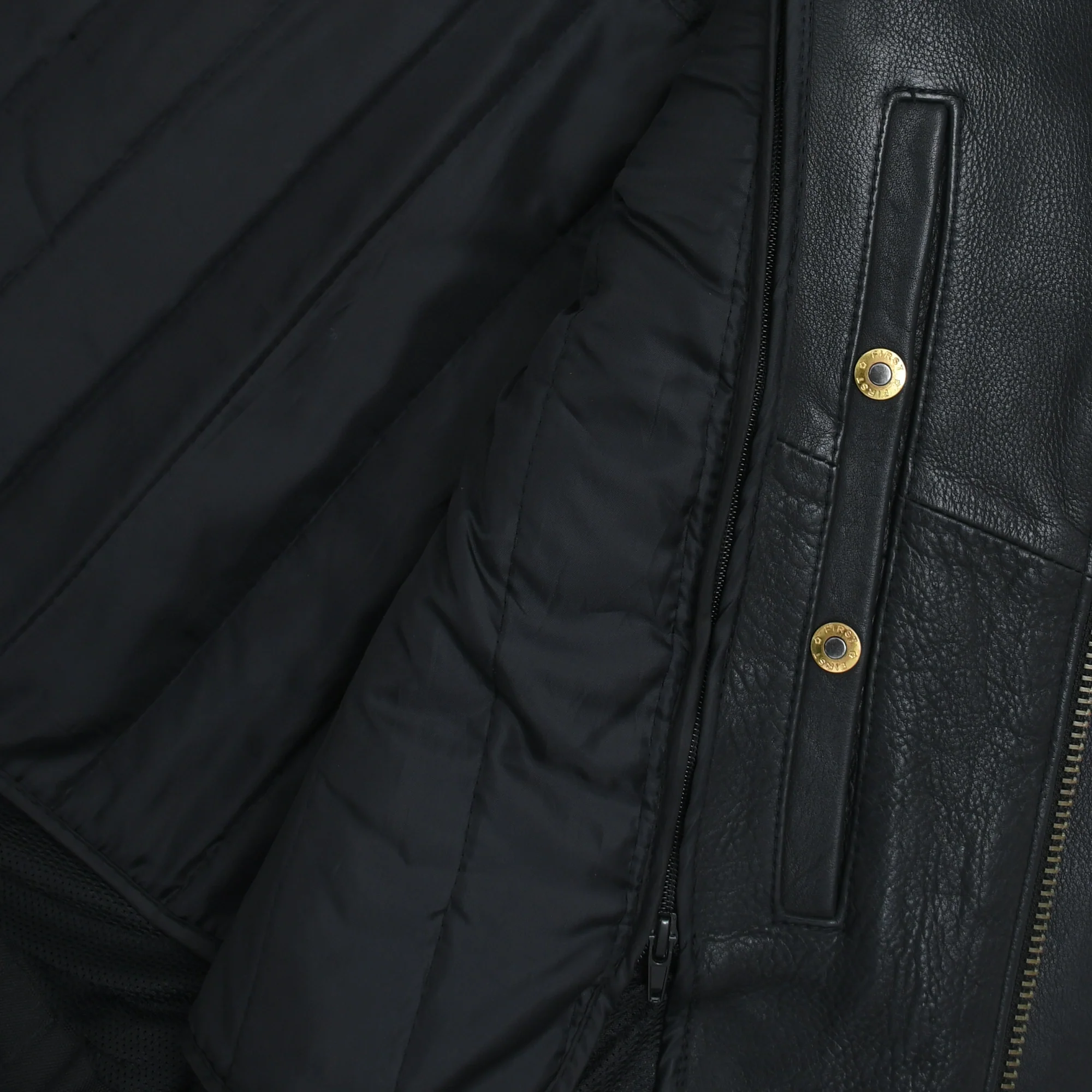 Mastermind Men's Motorcycle Leather Jacket - Image 9