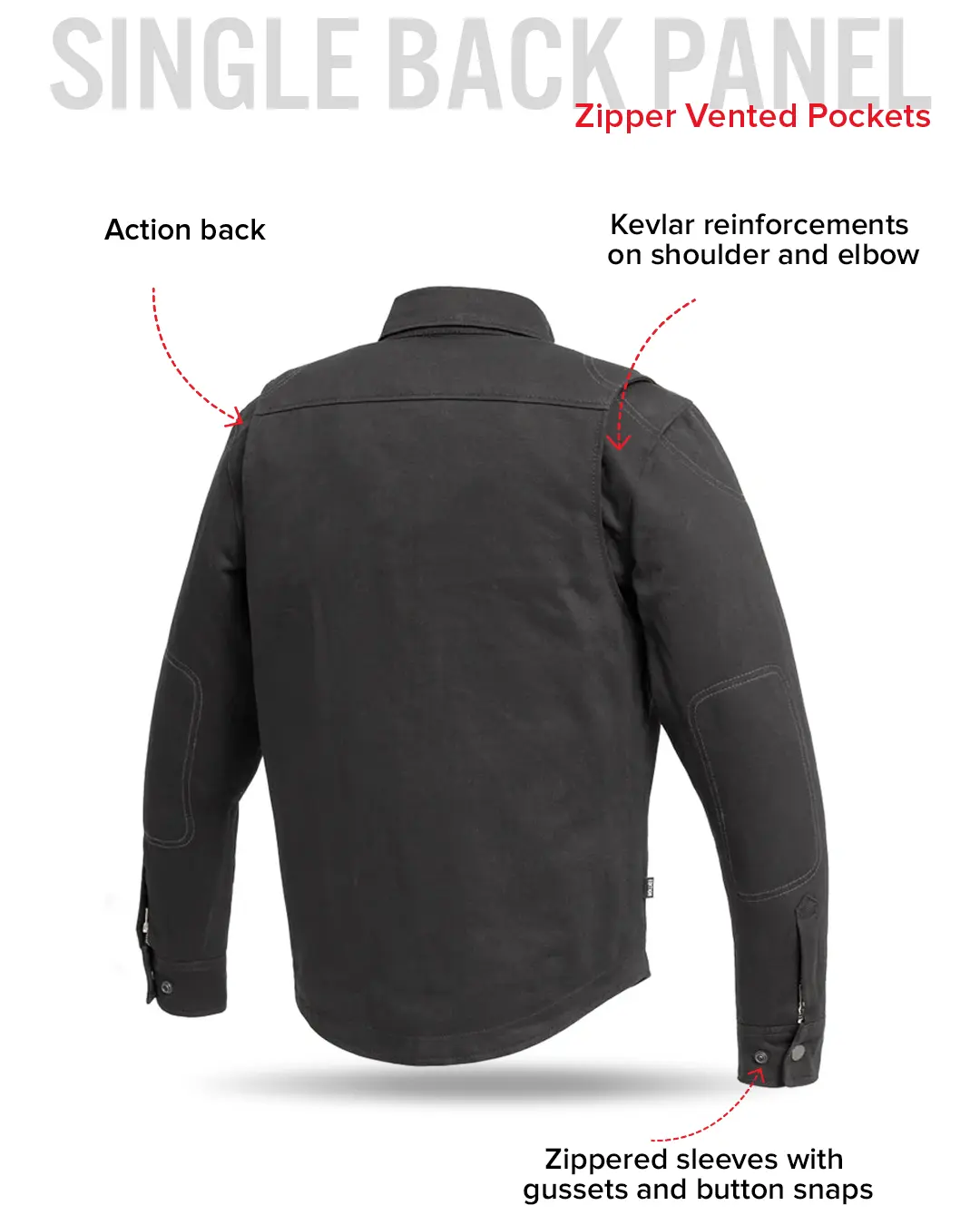 Dagger Motorcycle Twill Shirt - Image 10