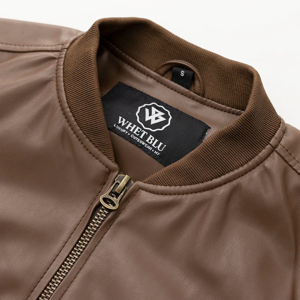Myles Men's Vegan Faux Leather Jacket - Image 4