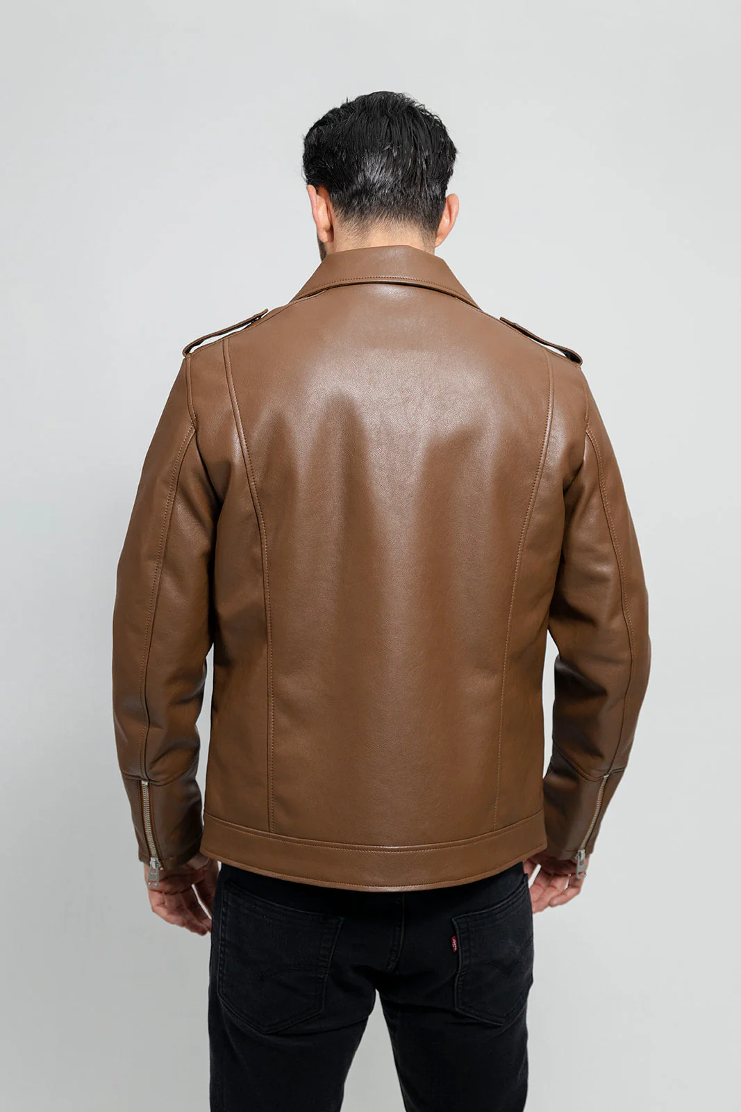 Nash Vegan Faux Leather Jacket - Image 7