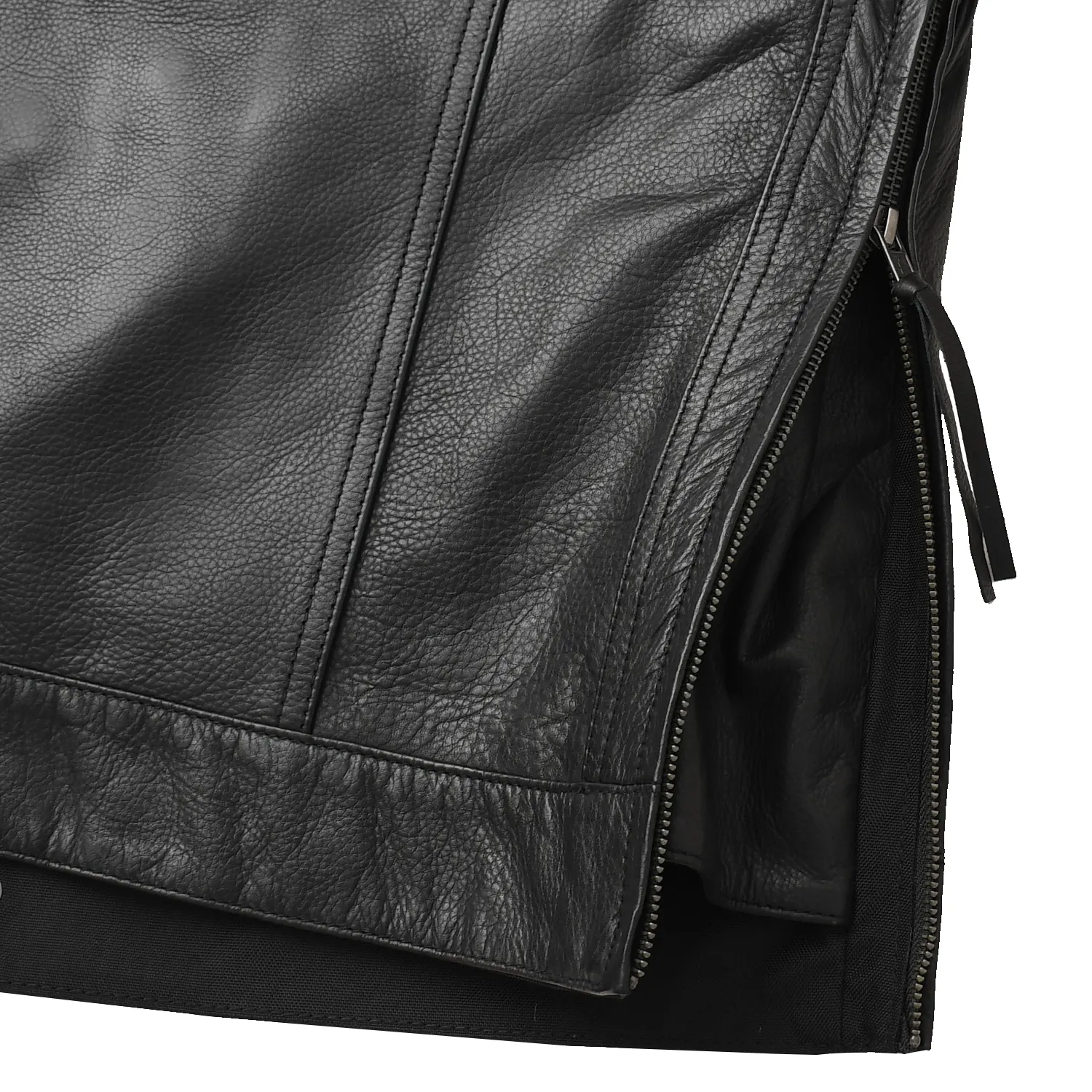 Nightstrike Men’s Motorcycle Leather Jacket - Image 14