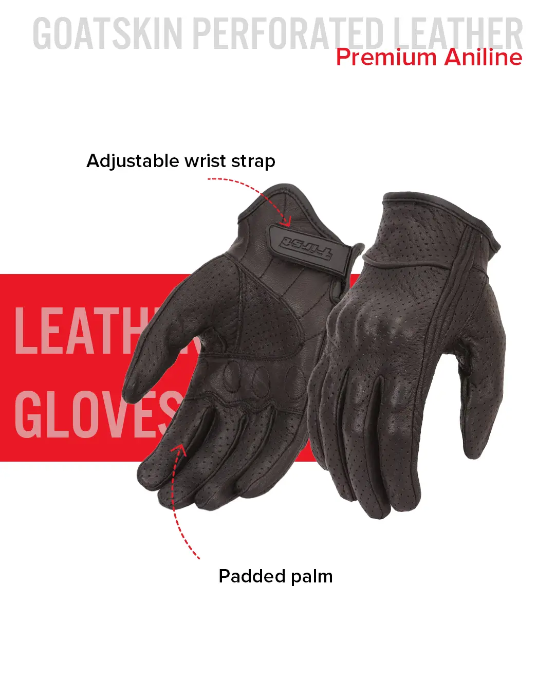 Razer - Men's Perforated Gloves - Image 3