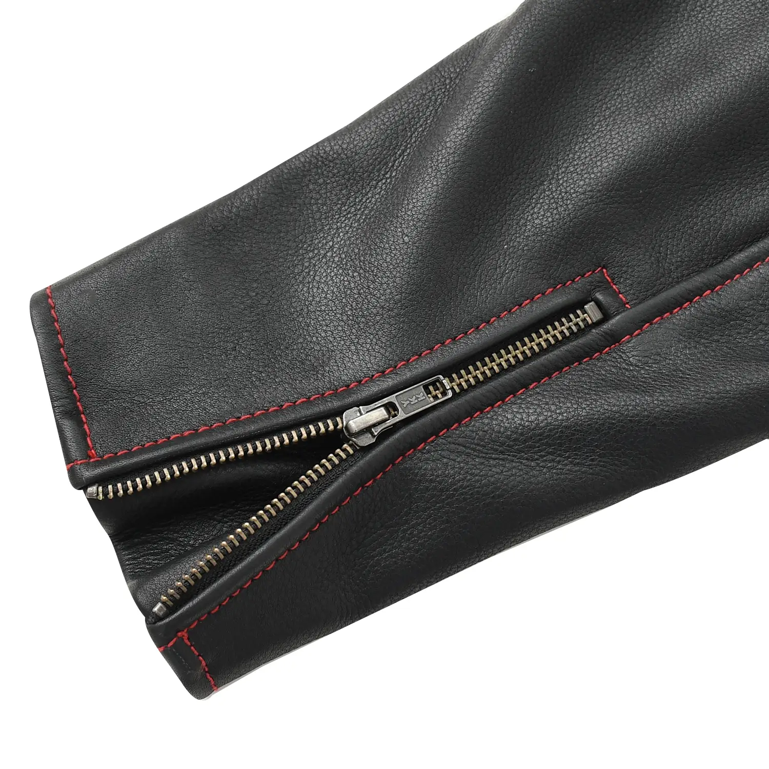 Redstrike Men’s Motorcycle Leather Jacket - Image 14