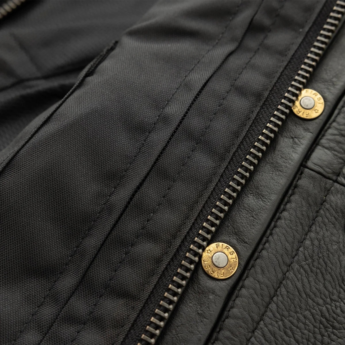 Shell Shock Men's Motorcycle Leather Vest (limited edition) - Image 5