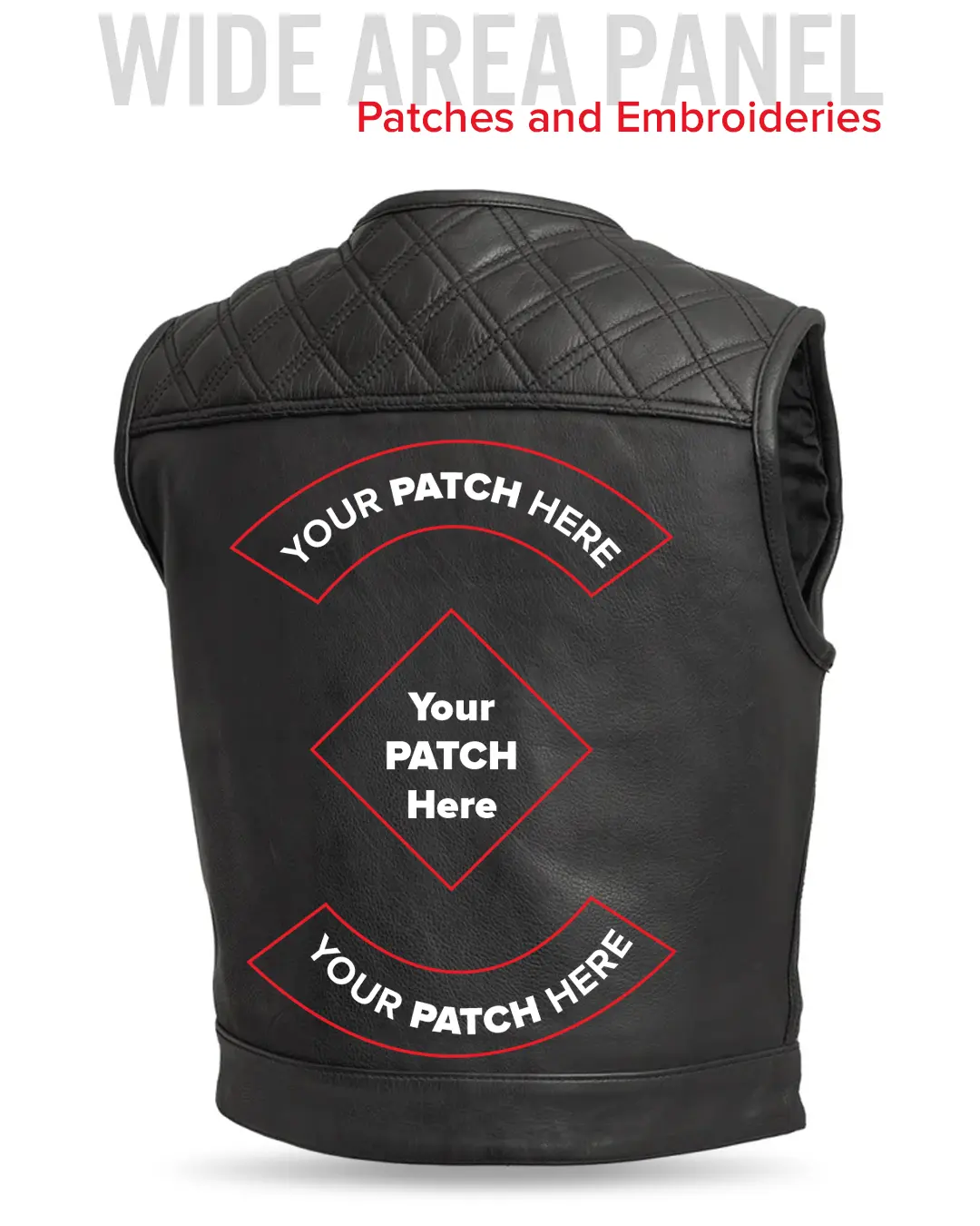 Shell Shock Men's Motorcycle Leather Vest (limited edition) - Image 9
