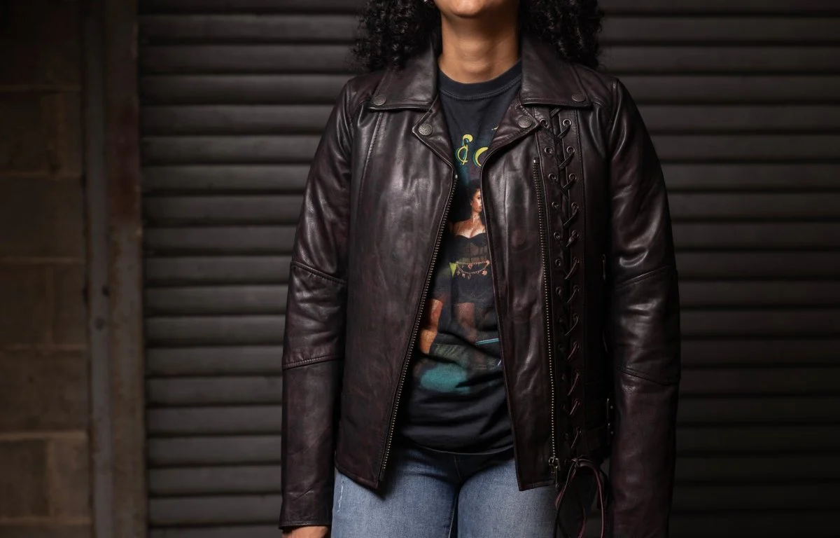 Wildside - Women's Motorcycle Leather Jacket - Image 8
