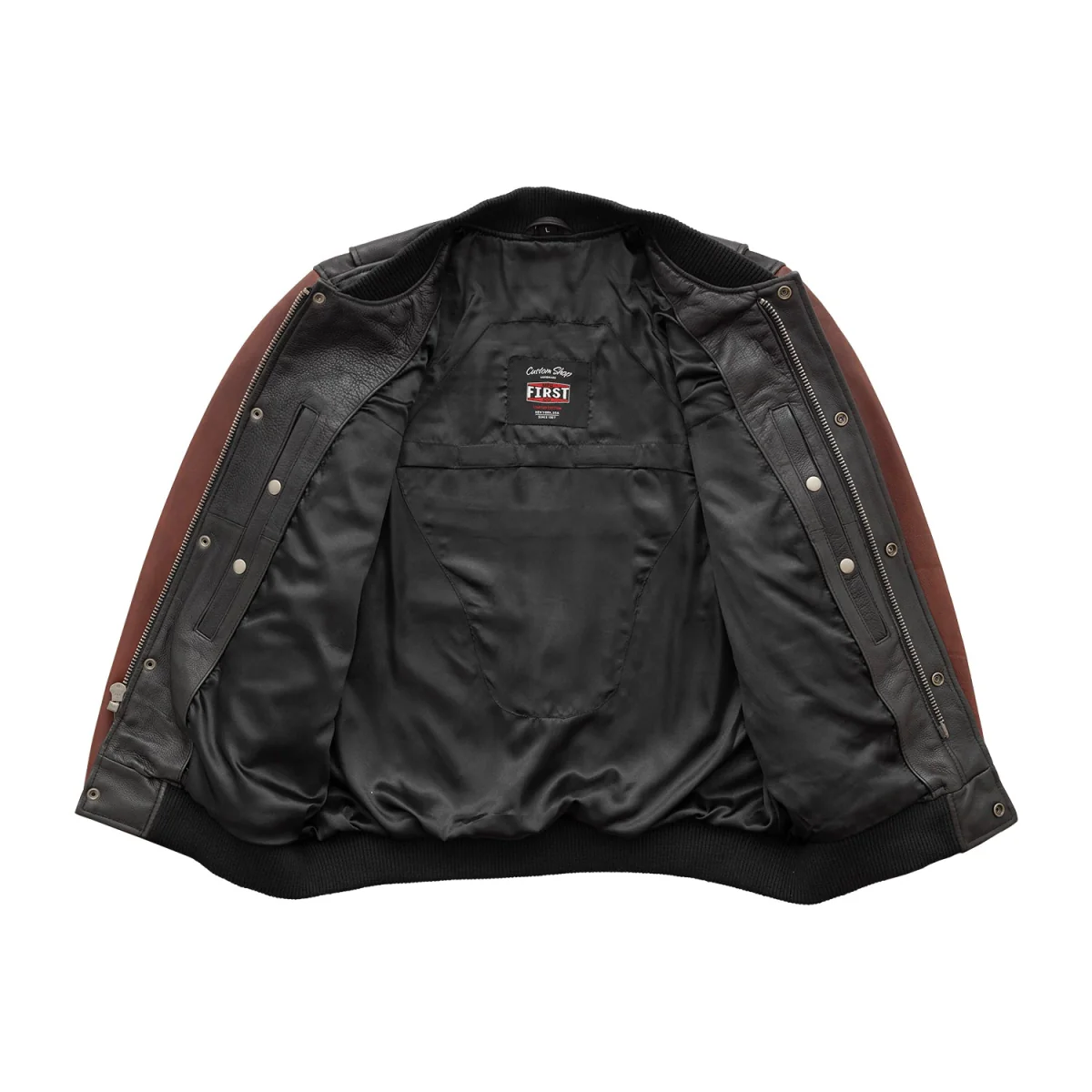 Willie Men's Motorcycle Leather Jacket - Image 10