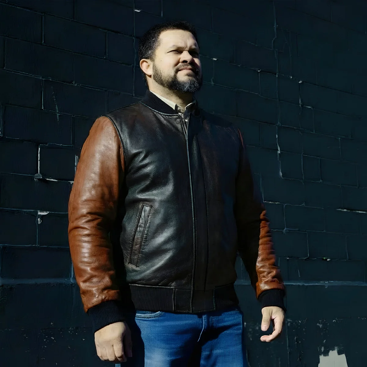 Willie Men's Motorcycle Leather Jacket - Image 11