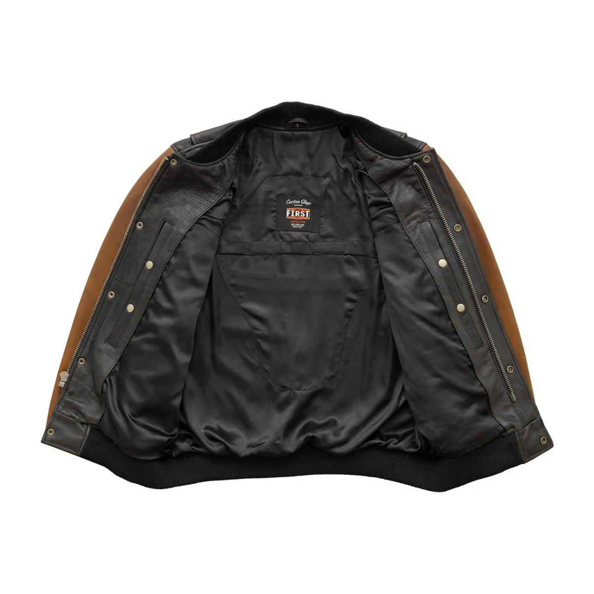 Willie Men's Motorcycle Leather Jacket - Image 15