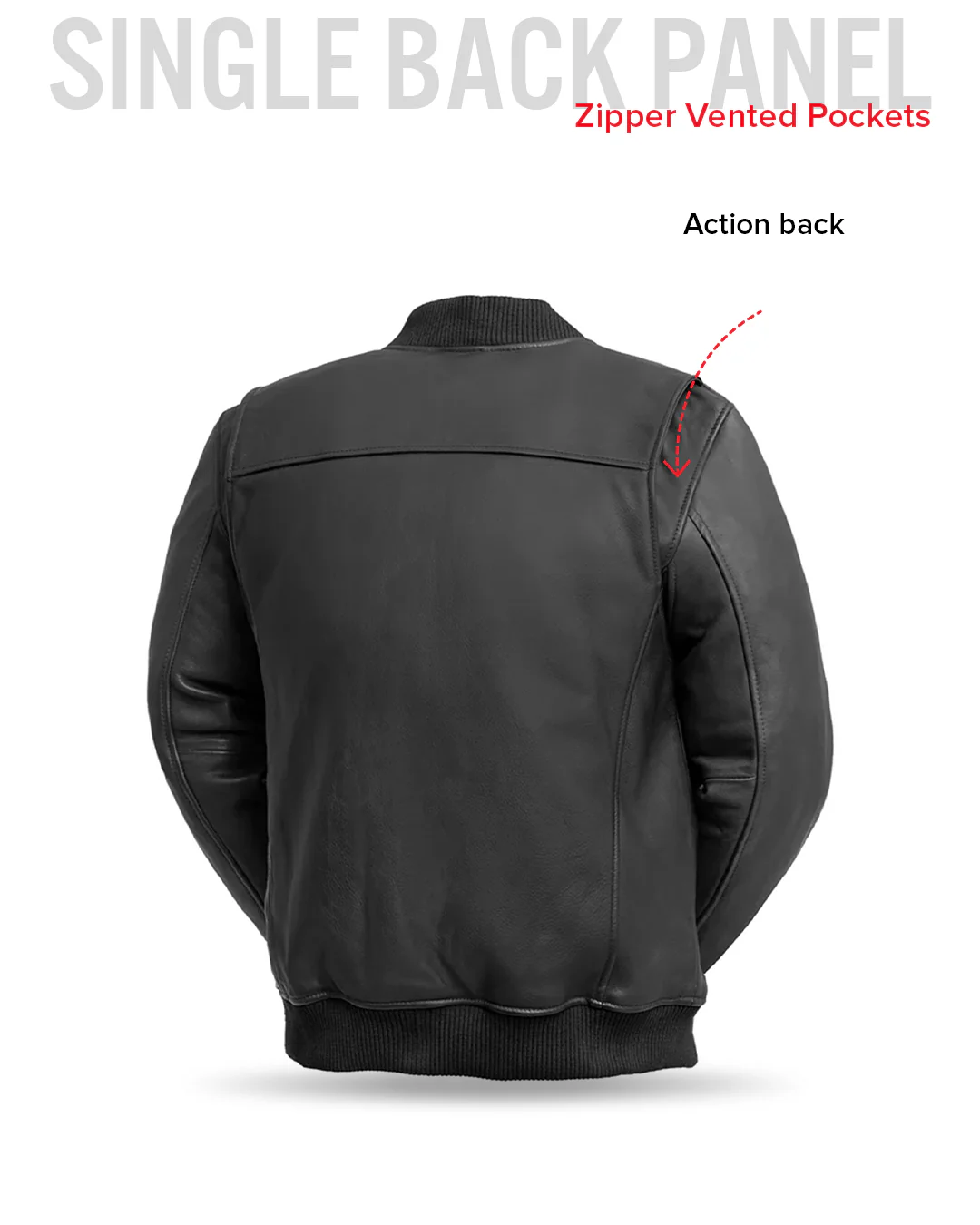 Willie Men's Motorcycle Leather Jacket - Image 16
