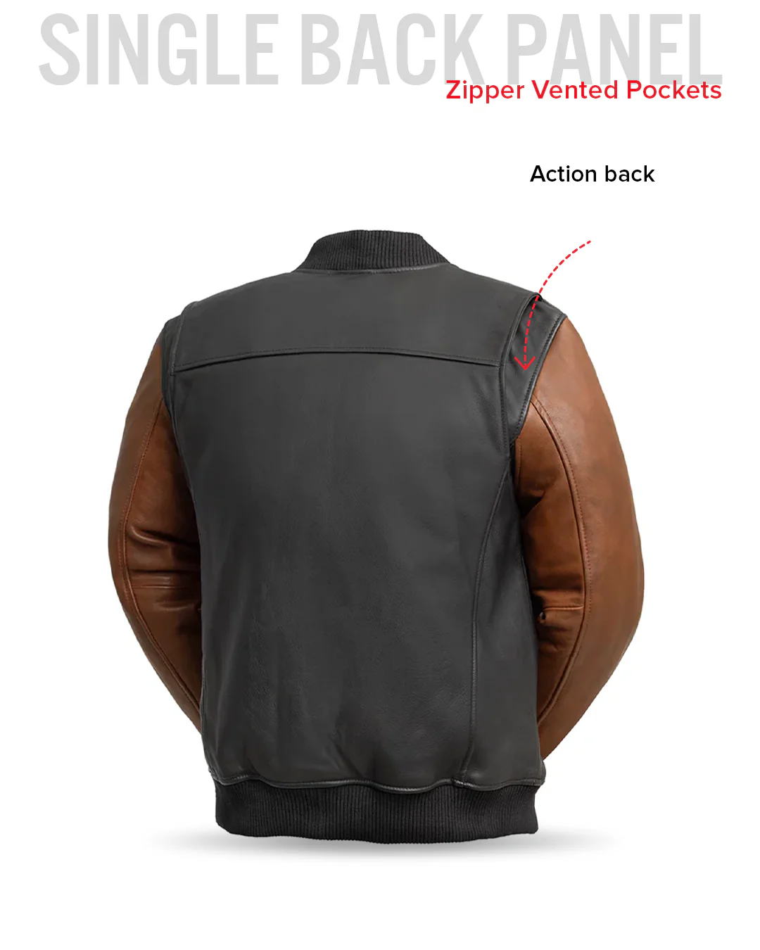 Willie Men's Motorcycle Leather Jacket - Image 19