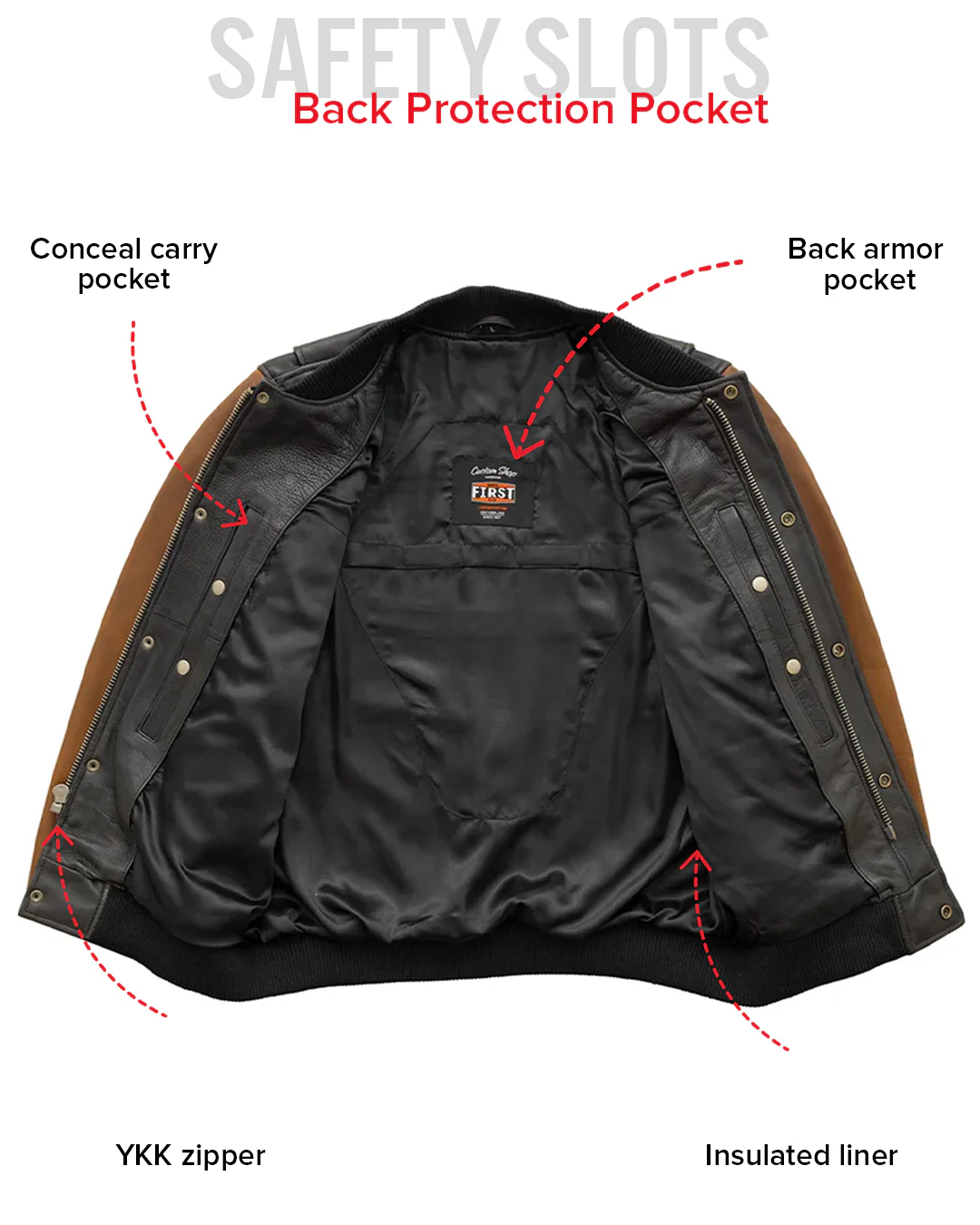 Willie Men's Motorcycle Leather Jacket - Image 21