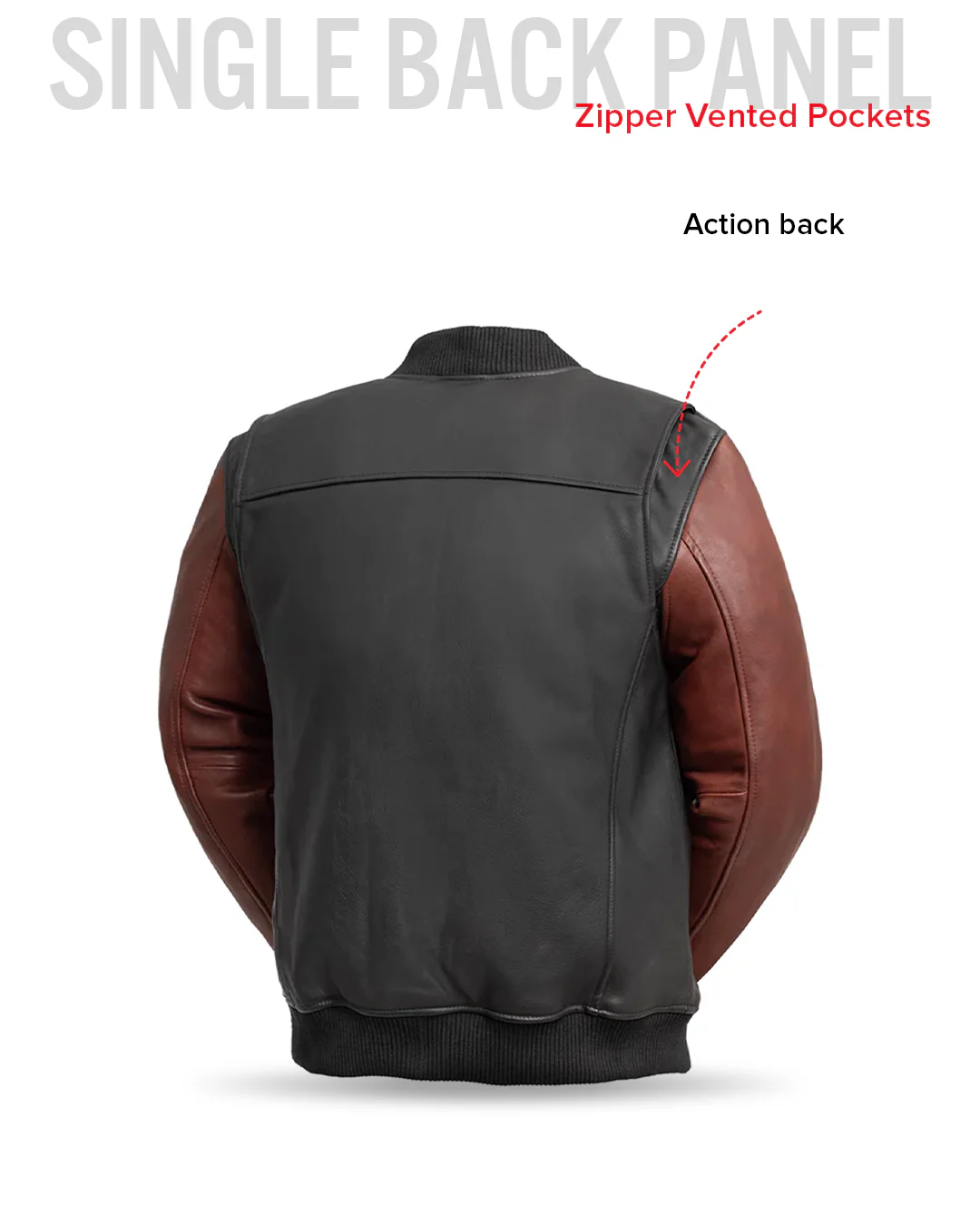 Willie Men's Motorcycle Leather Jacket - Image 22