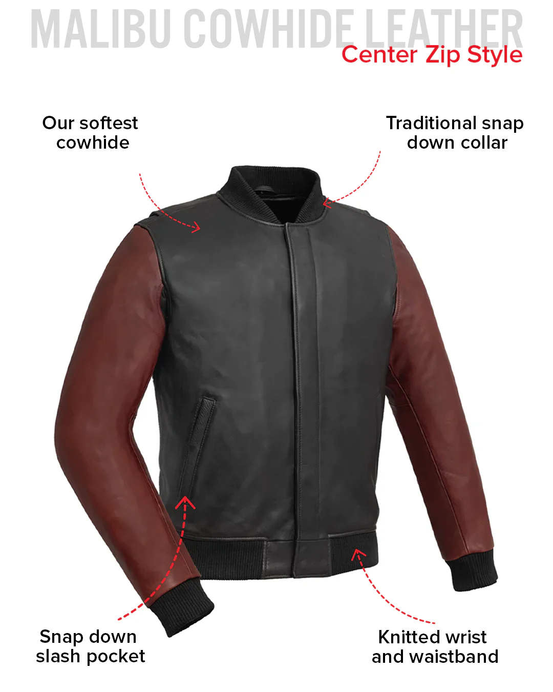 Willie Men's Motorcycle Leather Jacket - Image 23