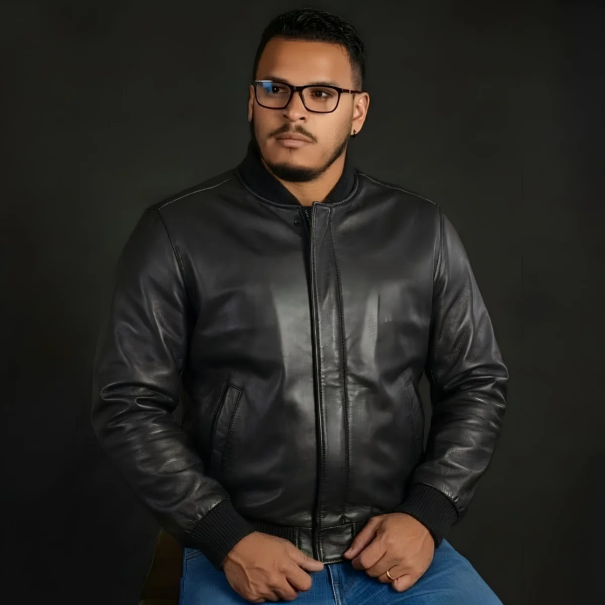 Willie Men's Motorcycle Leather Jacket - Image 3