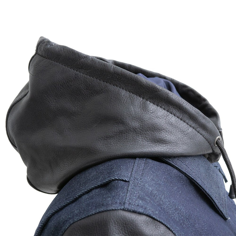 Holli - Motorcycle Denim/Leather Jacket - Image 3