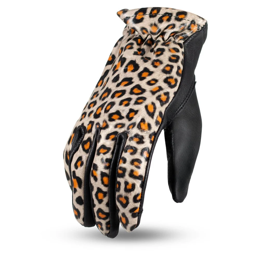 Roper Women's Motorcycle Leather Gloves - Image 2